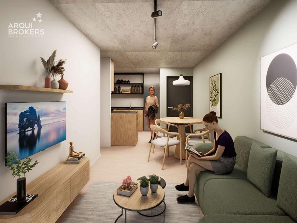 Apartamento de un dormitorio en venta en Cordón Sur - 801