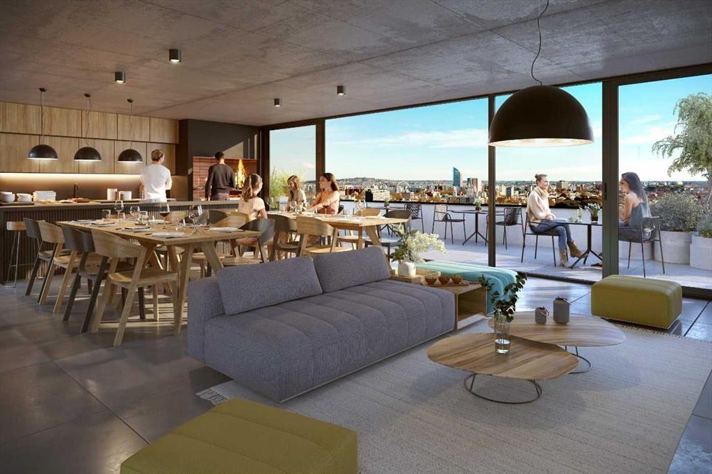 Patio 2 dorm en hUB Cordon con Amenities 2027