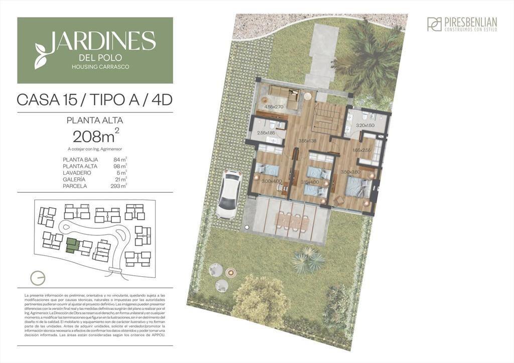 Venta Casa Duplex 4 Dormitorios en Carrasco Norte