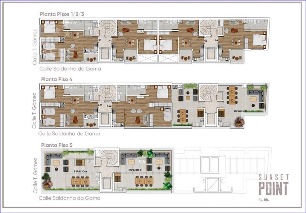 Apartamento  de un dormitorio en venta en Pocitos Nuevo - 3