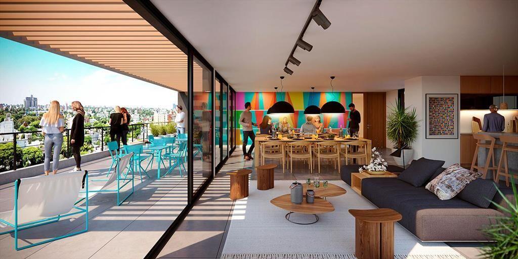 VENTA DE APARTAMENTO 2 DORM.POCITOS EN BRÍO RIVERA