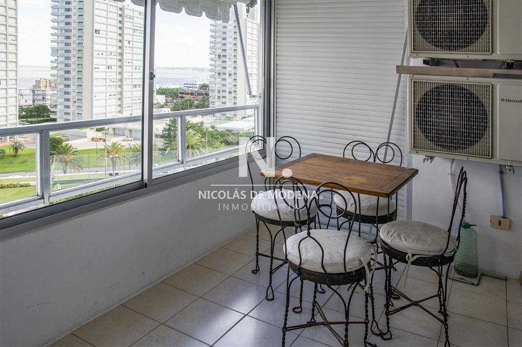 Departamento de 1 dormitorio con vista al mar