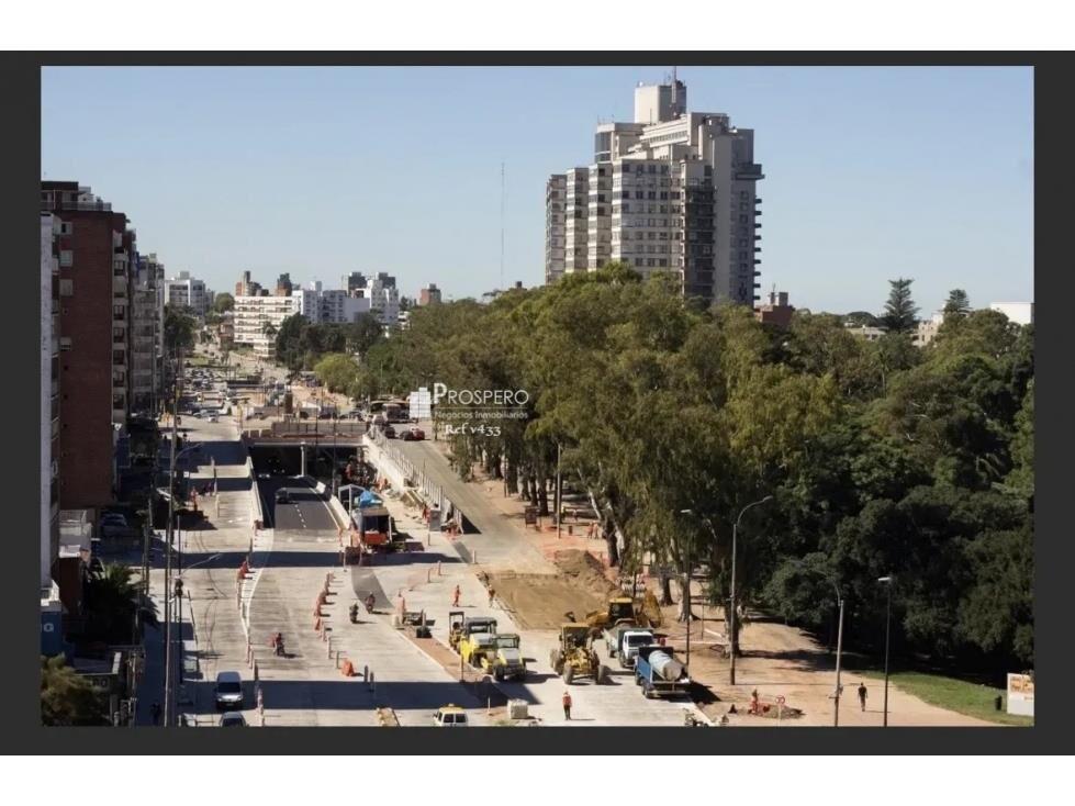 v433 alquiler apto 2 dorm parque batlle /tres cruces c/coche