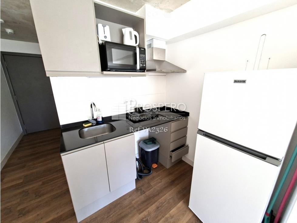 VA2326/1 Venta Apto Monoambiente Pocitos Nuevo c/ Balcón