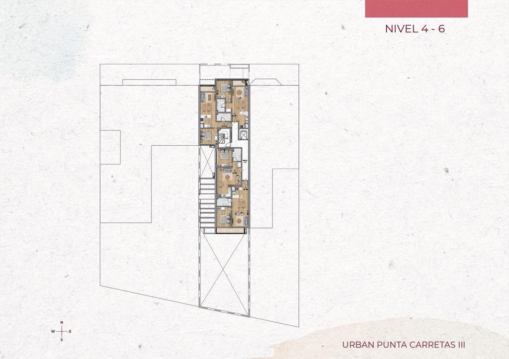 Venta Apartamento 1 Dormitorio en Punta Carretas