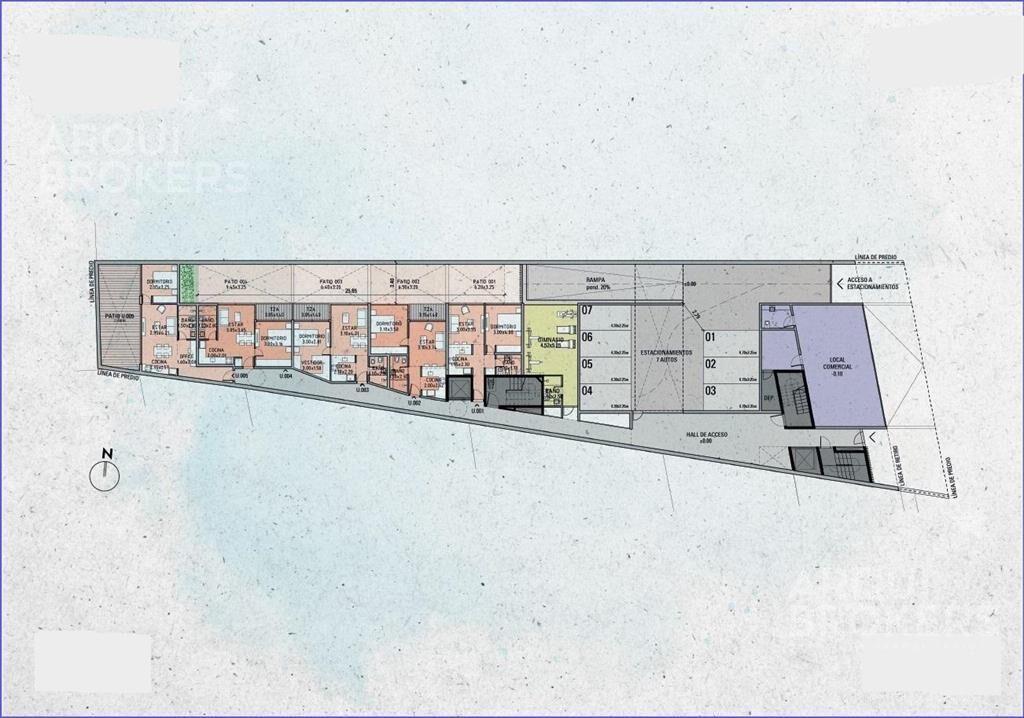 Apartamento de dos dormitorios en venta en Pocitos - 303