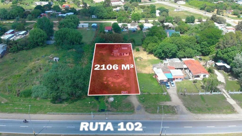 Venta terreno sobre Ruta 102 cerca de Zonamerica