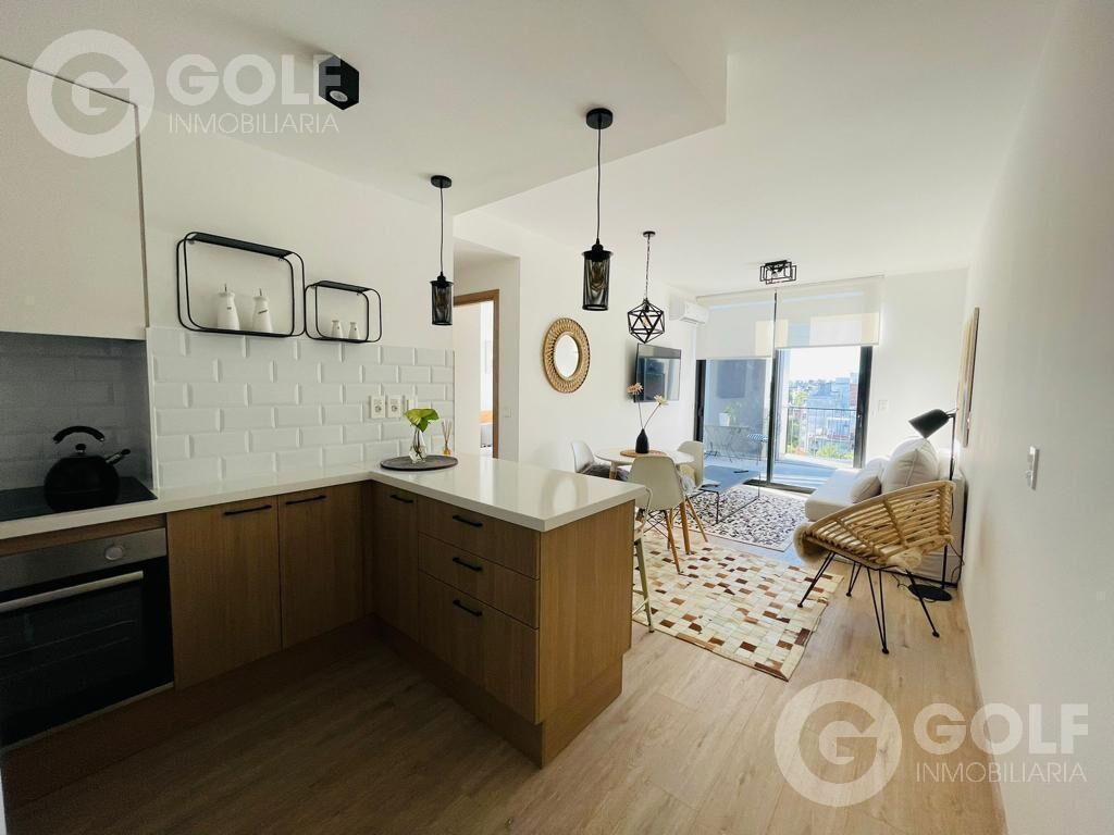 Venta de apartamento de 1 dormitorio con terraza y parrille