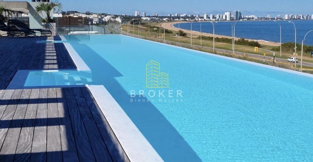 Venta apartamento 2 dormitorios punta del este mansa frente