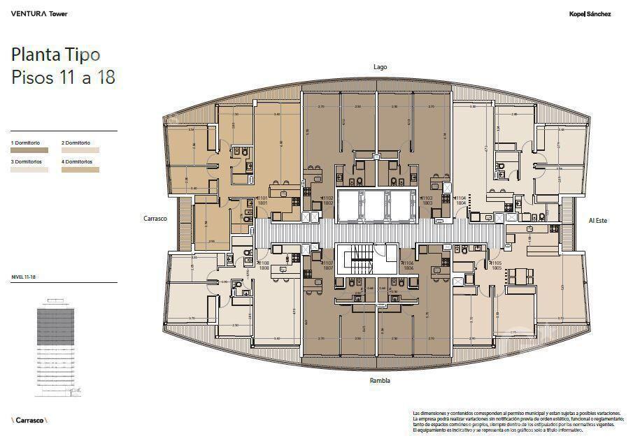 Apartamento 3 dormitorios en alquiler con muebles en Barra
