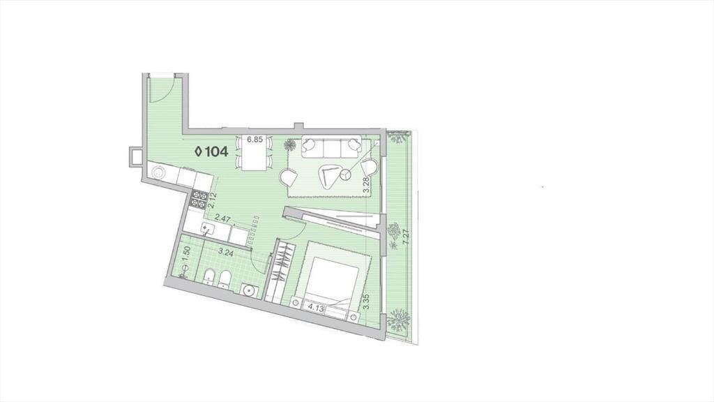 Venta apartamento un dormitorio en Palermo - 104