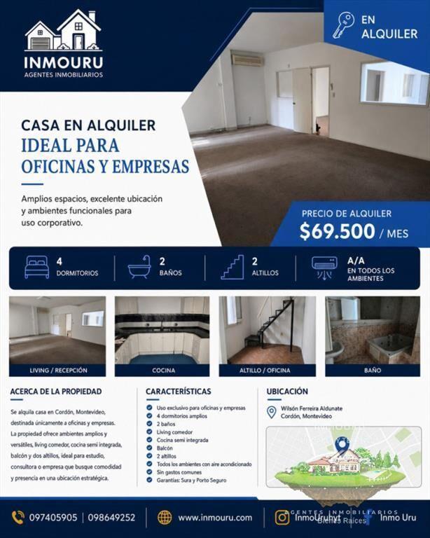 Alquiler de casa únicamente para oficinas y empresas - Cen