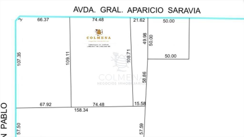 Terreno en Av. Saravia y San Pablo, 8.150 m2