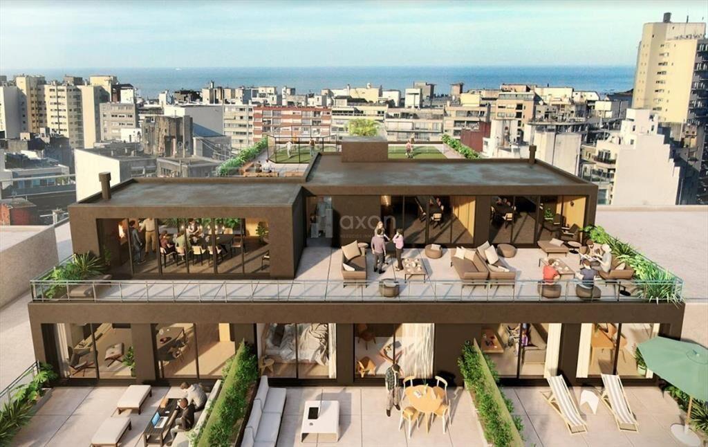 VENTA APARTAMENTO 1 DORMITORIO POCITOS EN OBRA