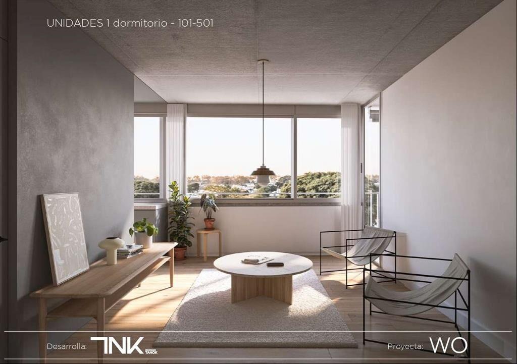 VENTA APARTAMENTO 1 DORMITORIO EDIF. CHIA CORDON