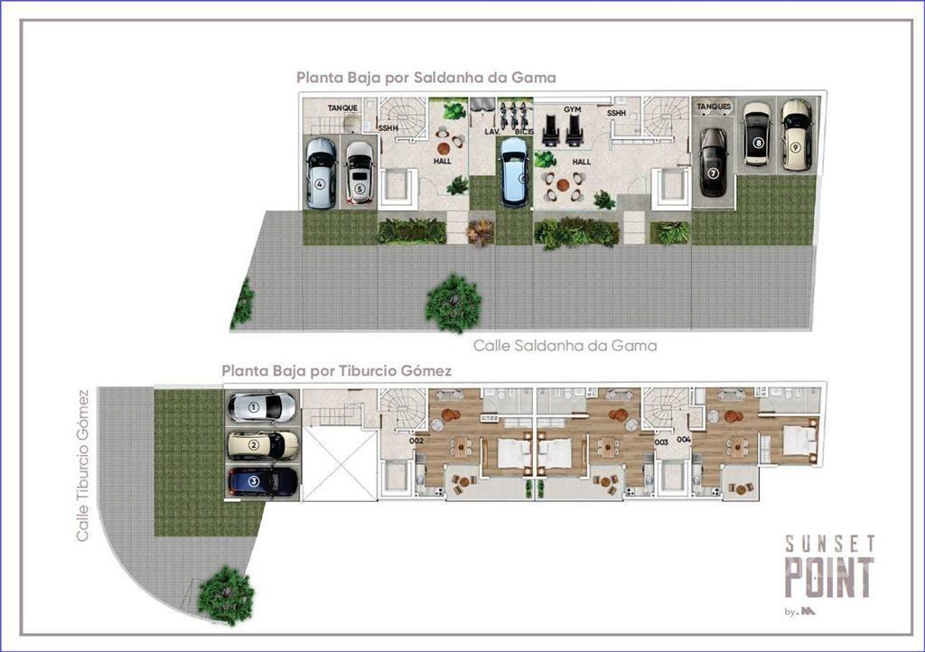 Apartamento  de un dormitorio en venta en Pocitos Nuevo - 0