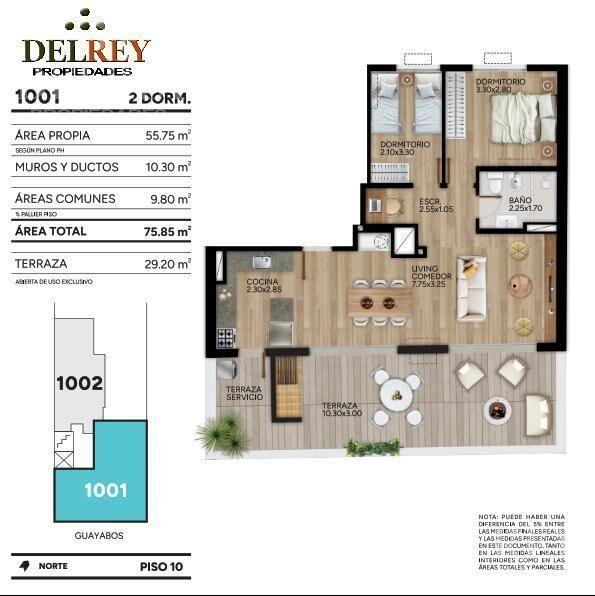 Venta Apartamento - Cordón DELREY PROPIEDADES