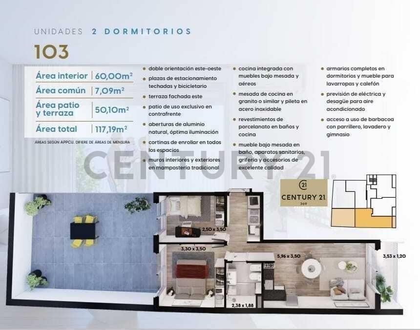 HERMOSO PROYECTO-AL FRENTE-2 DOR-PATIO-AMENITIES- MARZO 2...