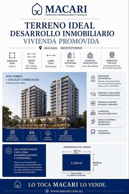 TERRENO PARA DESARROLLO | UNA DE LAS MEJORES OPORTUNIDADES
