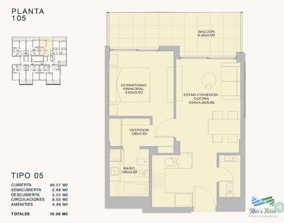 Apartamento en Punta del Este, Península