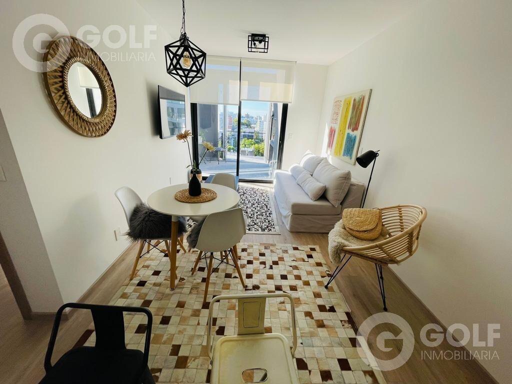 Venta de apartamento de 1 dormitorio con terraza y parrille