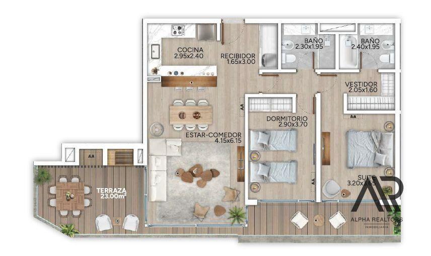 Apartamento en venta en Carrasco Norte