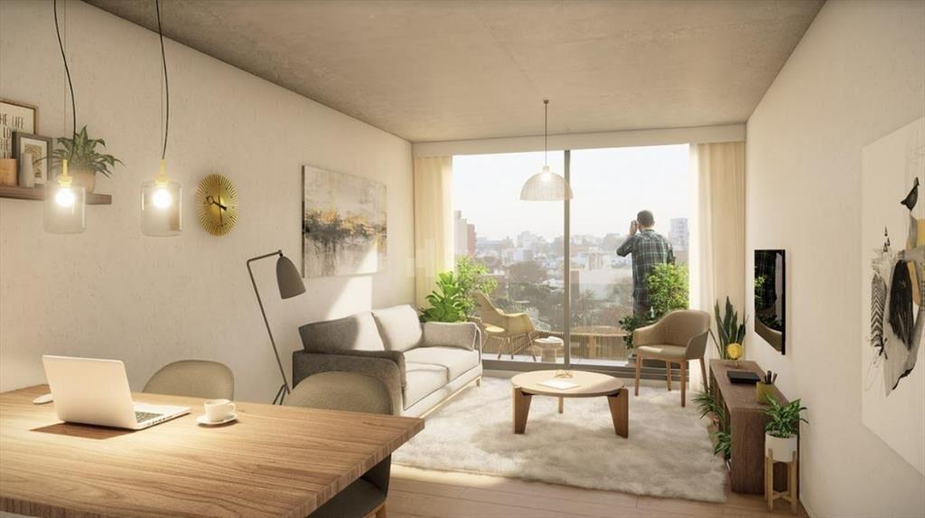 VENTA APARTAMENTO 2 DORMITORIOS POCITOS EN OBRA