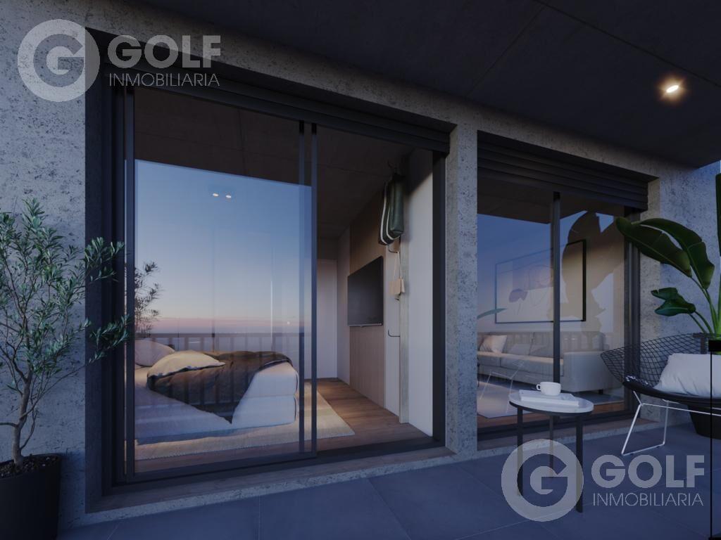 Venta monoambiente con terraza en Tres Cruces