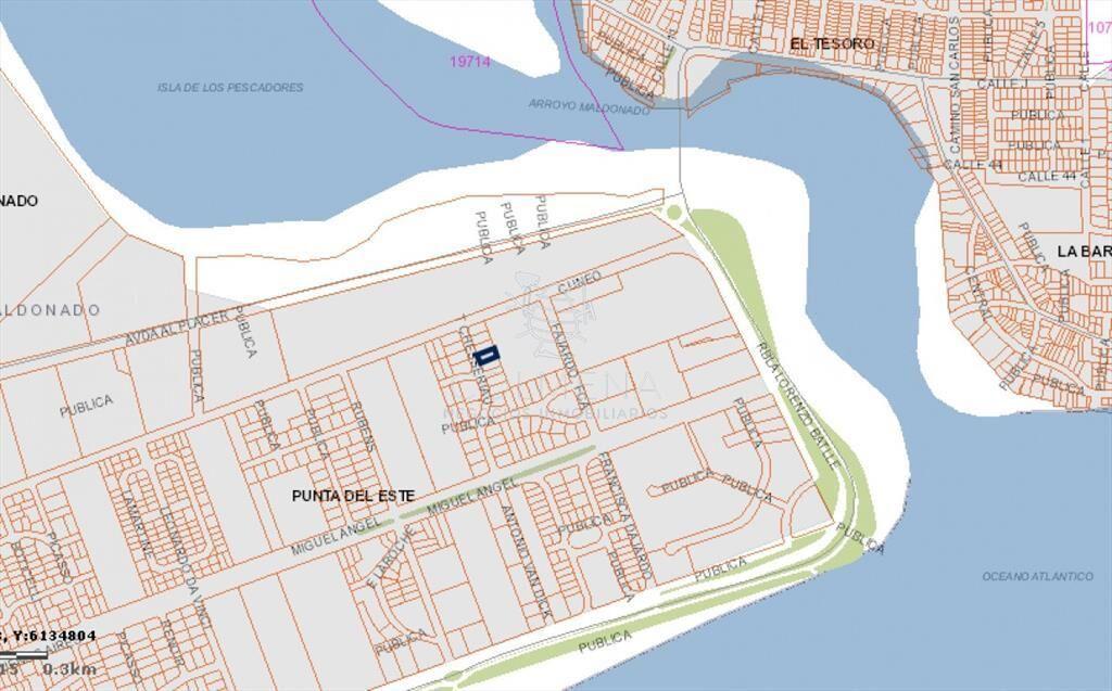 VENTA 1001 m2 EN RINCÓN DEL INDIO -PUNTA DEL