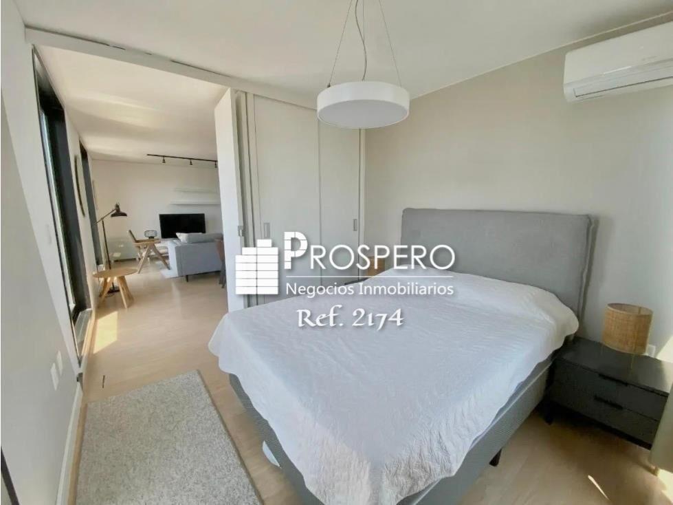 2174 venta apto 2 dorm CENTRO c/renta amueblado
