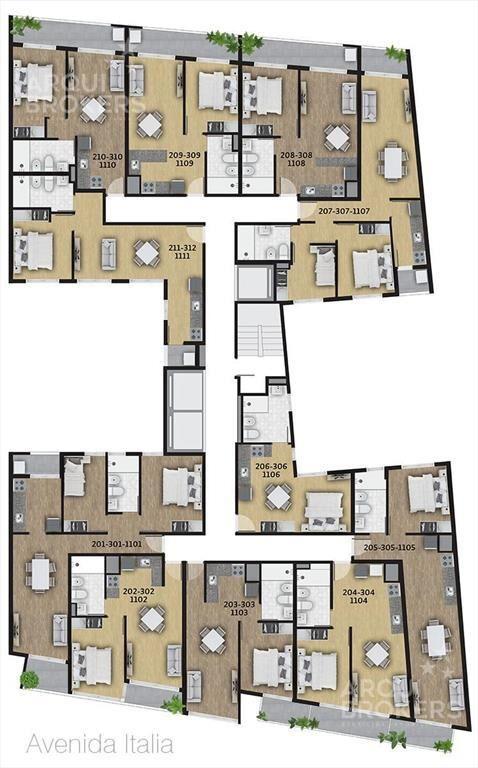 Apartamento de un dormitorio en venta en La Blanqueada - 4
