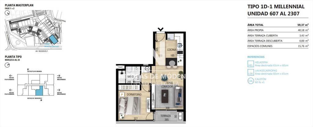 OPORTUNIDAD DE INVERSIÓN! Apartamento en venta -