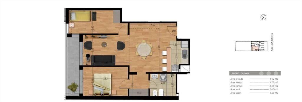 Alquiler Apartamento La Blanqueada DELREY PROPIEDADES