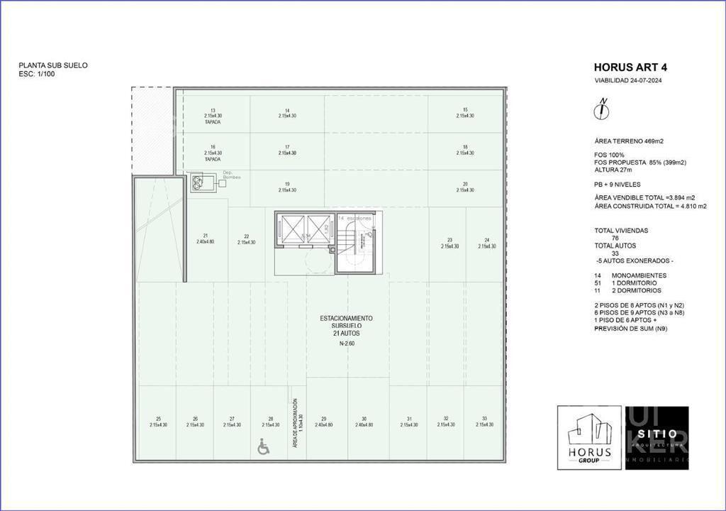 Apartamento de dos dormitorios en venta en Centro - 104