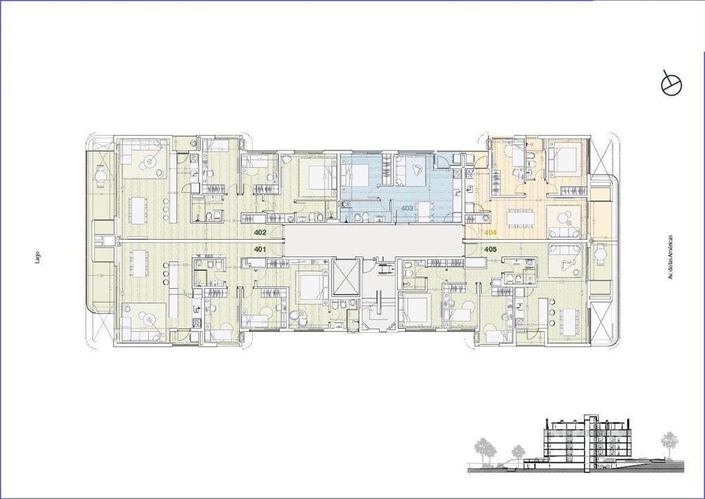 Apartamento de tres dormitorios en venta en Parque Miramar