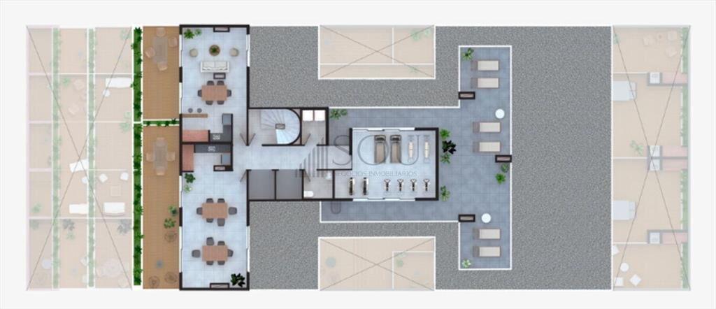 Venta Apartamento de 1 dormitorio, Punta Carretas, Montevid