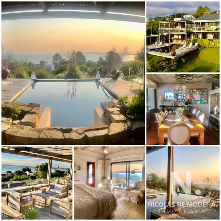 Hermosa Casa en Punta Ballena, con Excepcional vista al mar