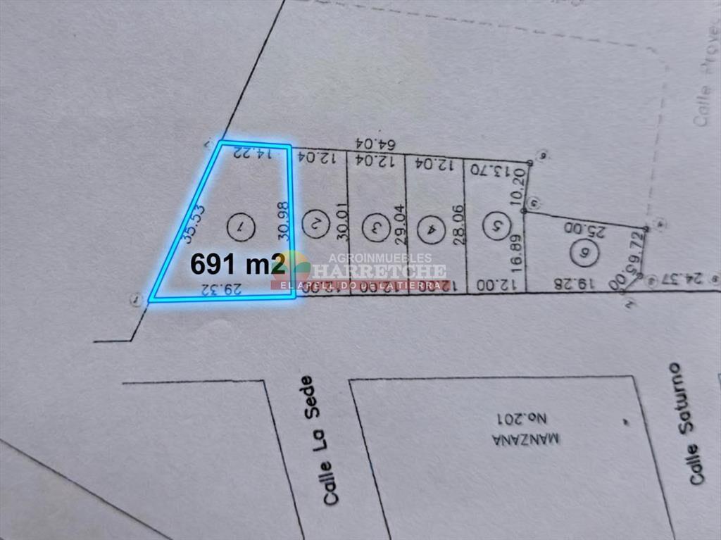 Terreno en Jardín de los Manzanos, Progreso, 690