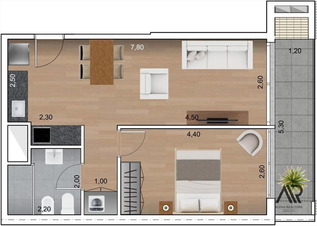Venta Apartamento a estrenar 1 dormitorio, parrillero, c...