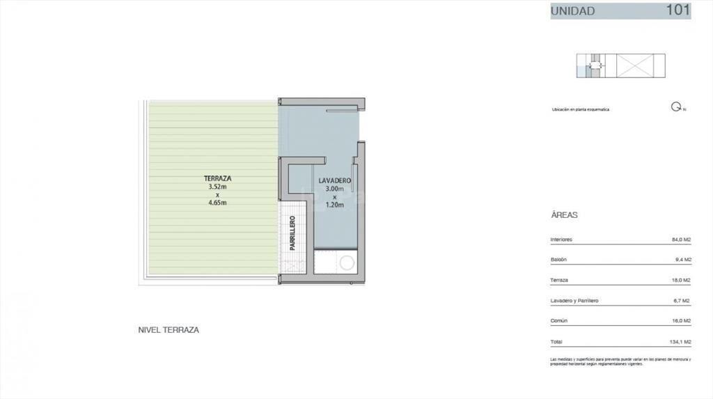 PARODI VENTA APARTAMENTO POCITOS  MONOAMBIENTES DUPLEX PENT