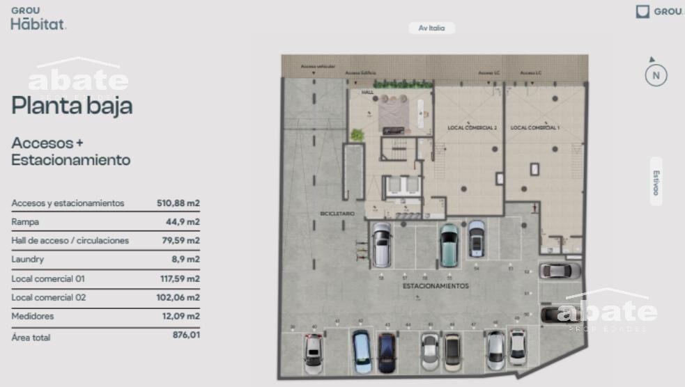 Apartamento 2 dormitorios con gran terraza A ESTRENAR en Pa