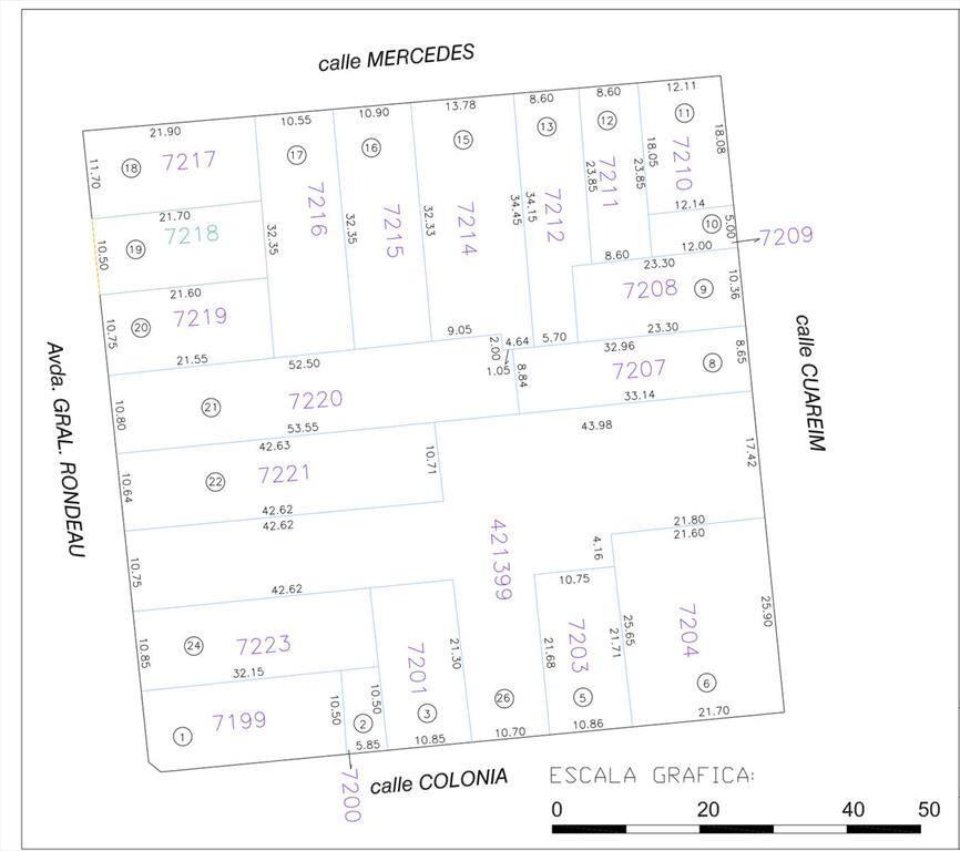Terreno en Venta  Frente Por Tes Calles - Desarrollo - Vivi