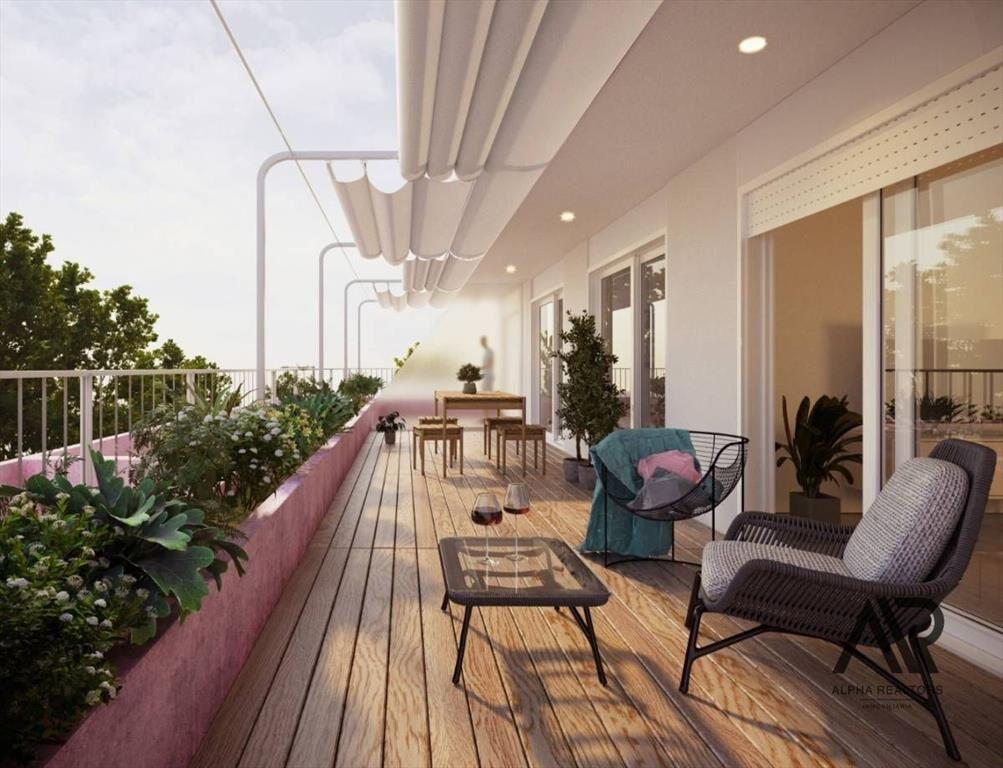 Apartamento 2 dormitorios al frente con terraza, en pozo...