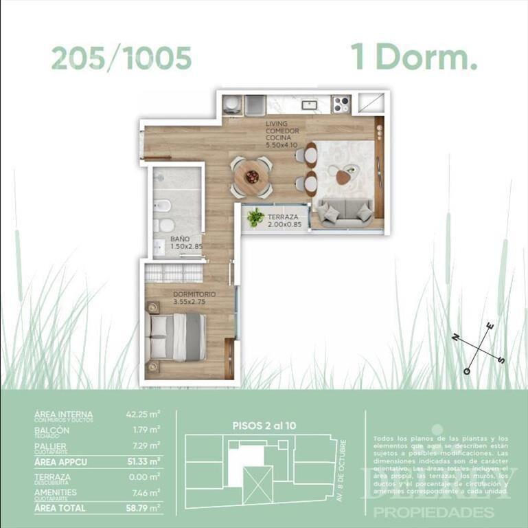 Venta Apartamento - La Blanqueada DELREY PROPIEDADES