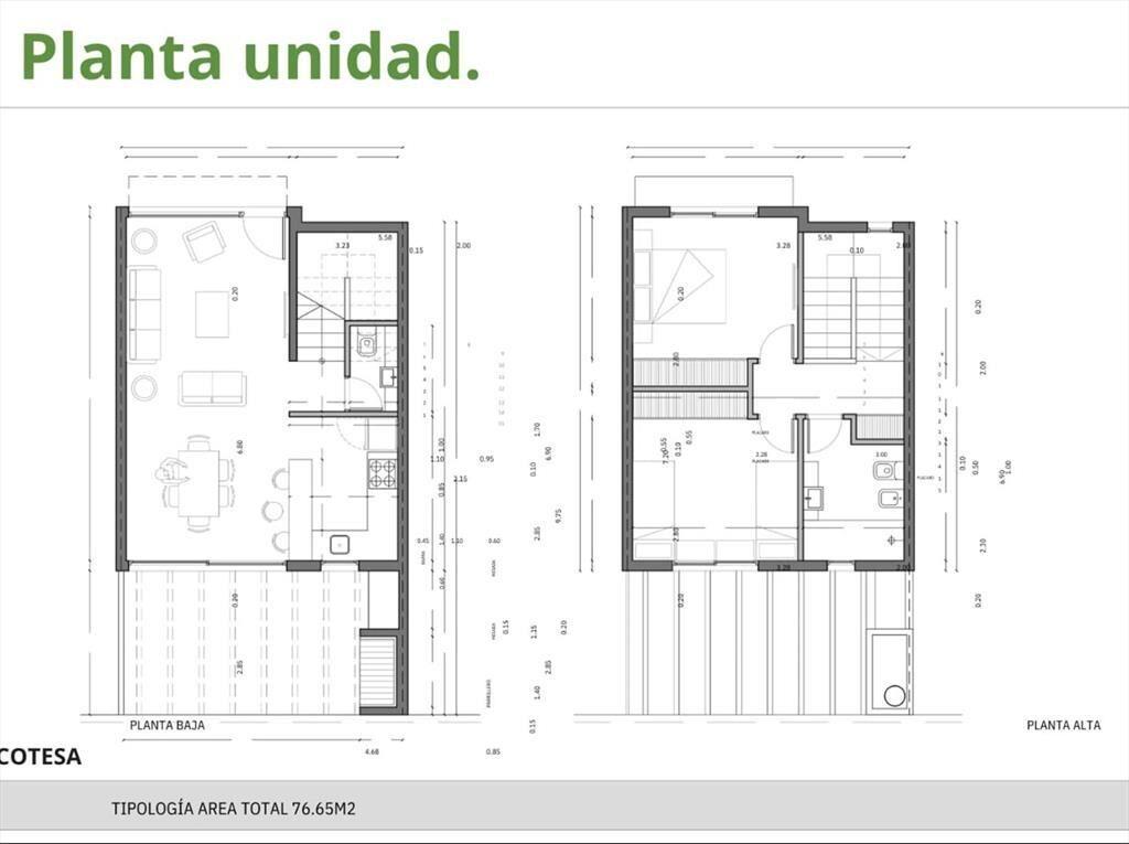CARRASCO NORTE CASAS DUPLEX 2d 2b 2cocheras parrillero