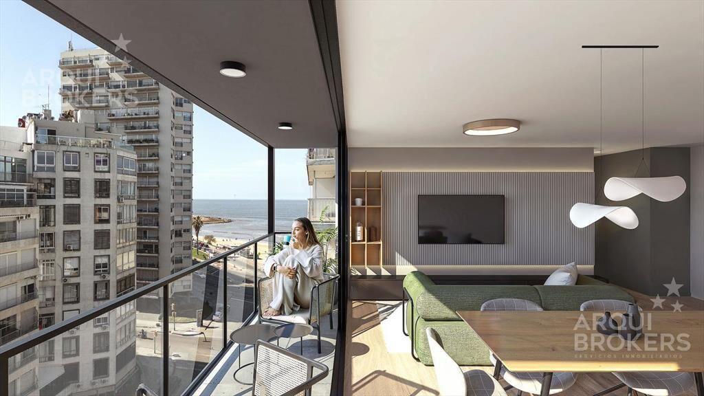 Apartamento de dos dormitorios en venta en Pocitos - 602