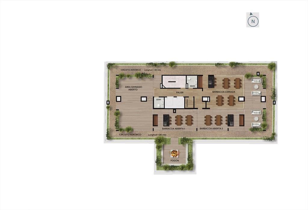 Apartamento de dos dormitorios en venta en Parque Batlle -