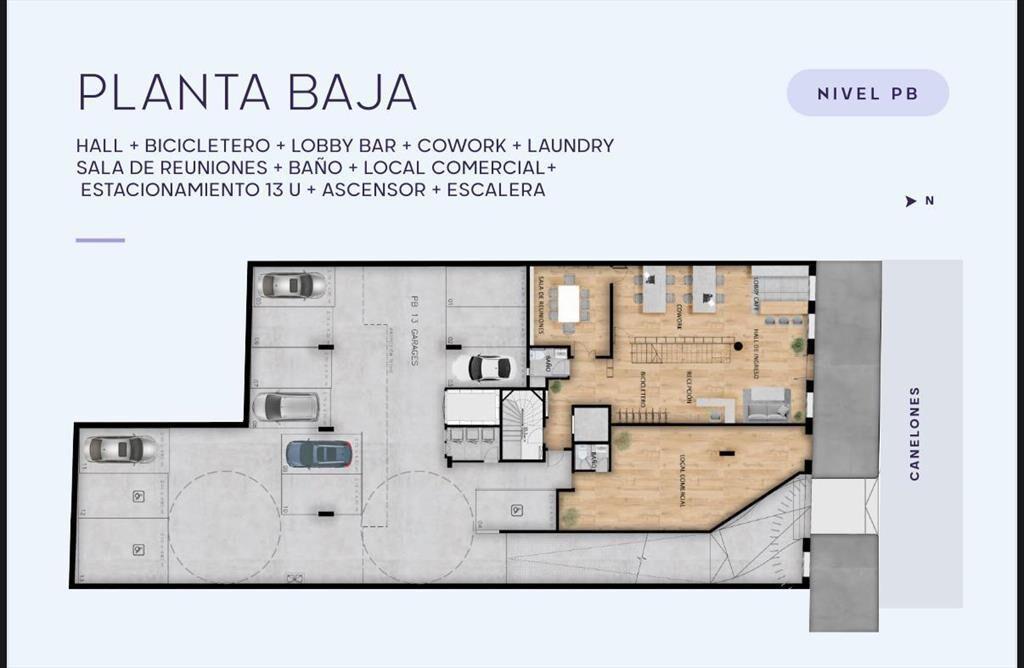 Apartamento en venta con renta en Cordón Sur