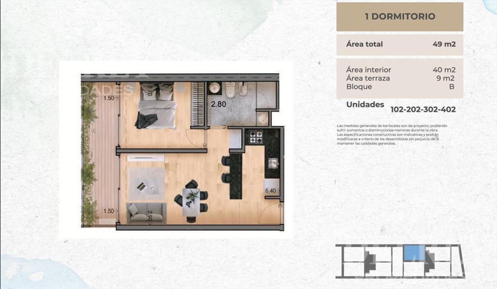 Venta Apartamento - Pocitos Nuevo DELREY PROPIEDADES
