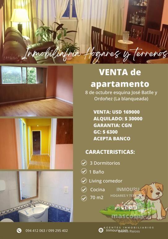 VENTA de apartamento en LA BLANQUEADA